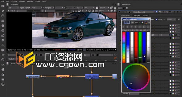 nuke 7多通道合成视频教程 digital-tutors multi-channel